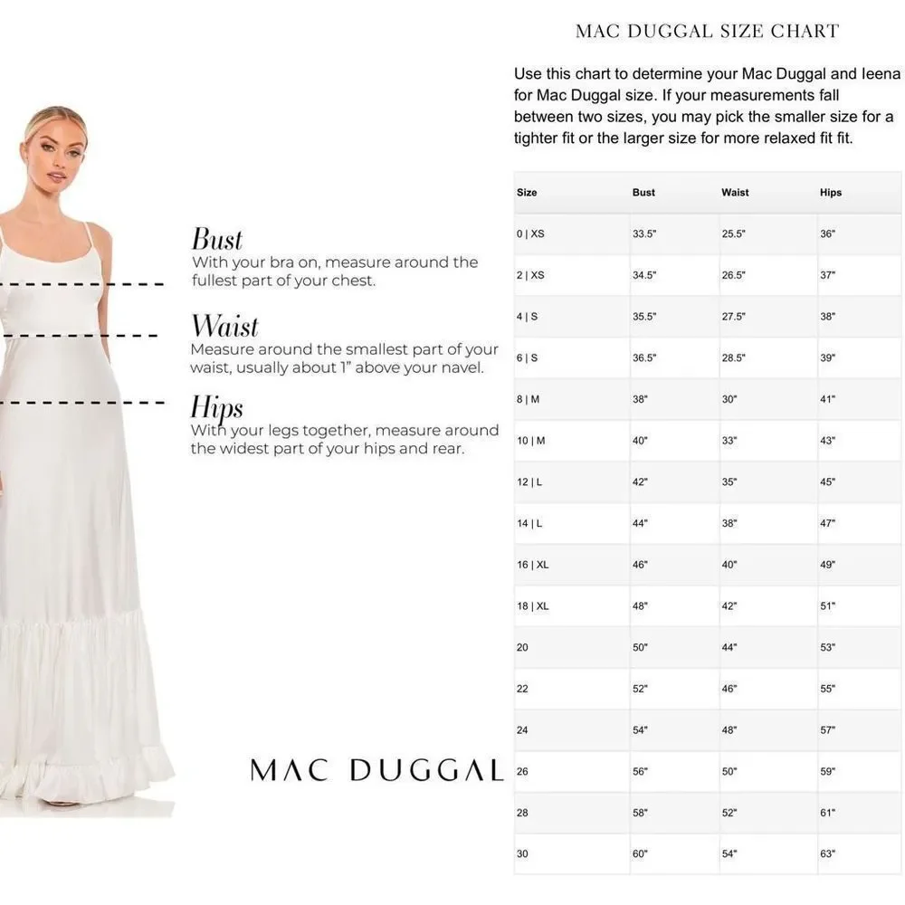 Mac Duggal Off Shoulder Metallic Amethyst Side Ruffle Cocktail Dress Size 14 - Picture 10 of 16